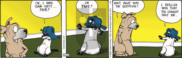 Get Fuzzy - Monday April 4, 2016 Comic Strip