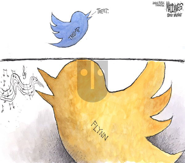 Matt Davies on Sunday December 3, 2017 Comic Strip