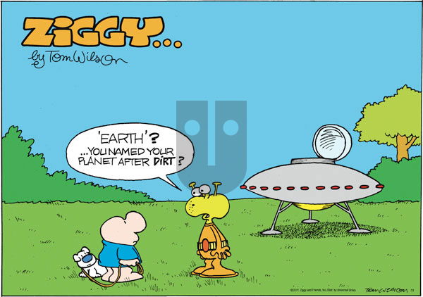 Ziggy - Sunday July 3, 2011 Comic Strip