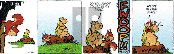 Over the Hedge on Monday April 16, 2018 Comic Strip