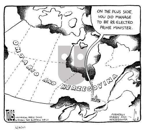 Tom Toles on Sunday June 8, 1997 Comic Strip