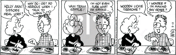 Luann on Tuesday February 12, 1991 Comic Strip