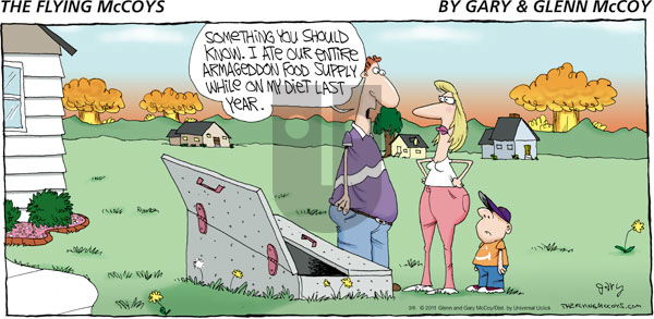 The Flying McCoys on Sunday March 6, 2011 Comic Strip
