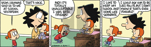 Baby Blues on Saturday December 3, 2016 Comic Strip