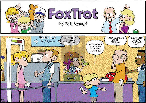FoxTrot on Sunday August 15, 2004 Comic Strip