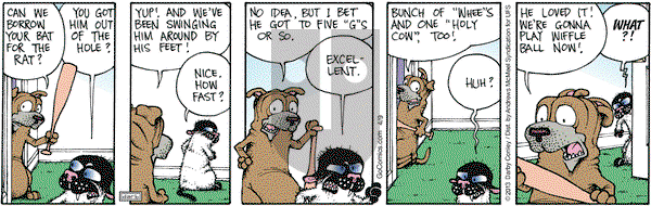 Get Fuzzy on Wednesday April 9, 2025 Comic Strip