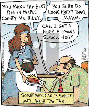 The Argyle Sweater - Friday January 20, 2012 Comic Strip