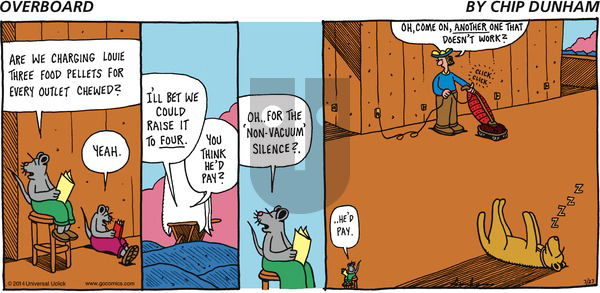 Overboard on Sunday July 27, 2014 Comic Strip