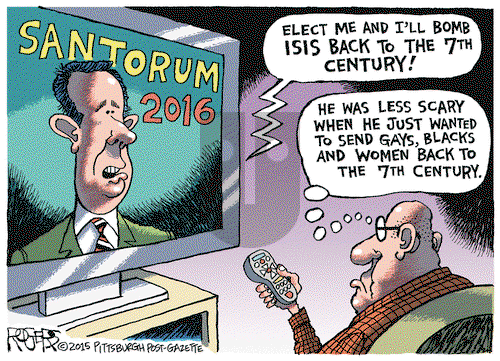 Rob Rogers on Monday June 1, 2015 Comic Strip