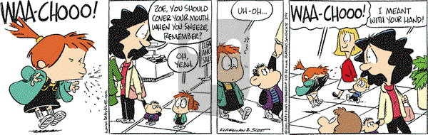 Baby Blues on Saturday February 14, 2004 Comic Strip