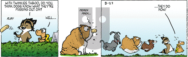 Over the Hedge on Friday August 27, 2021 Comic Strip
