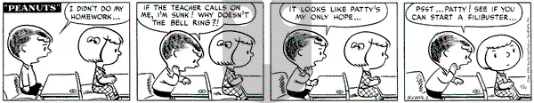 Peanuts on Thursday January 11, 1951 Comic Strip