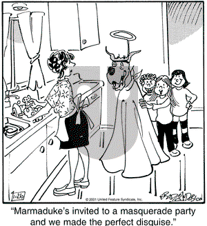 Marmaduke - Friday January 26, 2001 Comic Strip