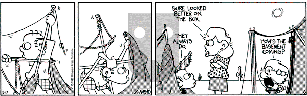 FoxTrot on Wednesday August 12, 1992 Comic Strip