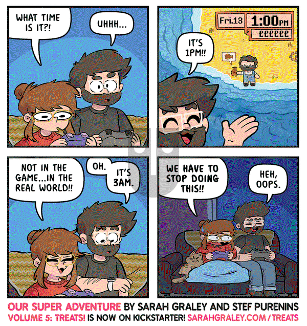 Our Super Adventure on Thursday May 1, 2025 Comic Strip