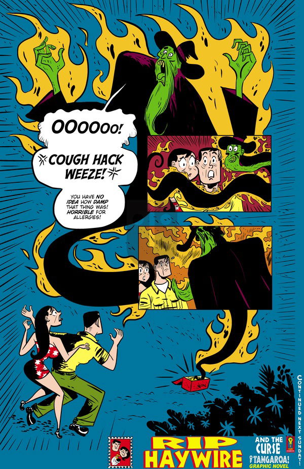 Rip Haywire on Sunday December 8, 2013 Comic Strip