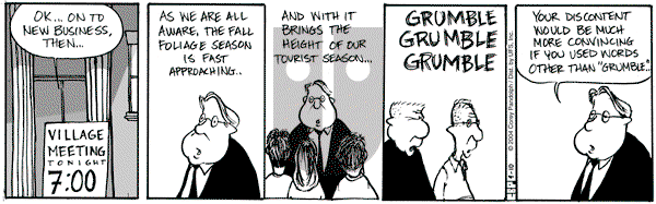 Barkeater Lake on Friday April 13, 2012 Comic Strip