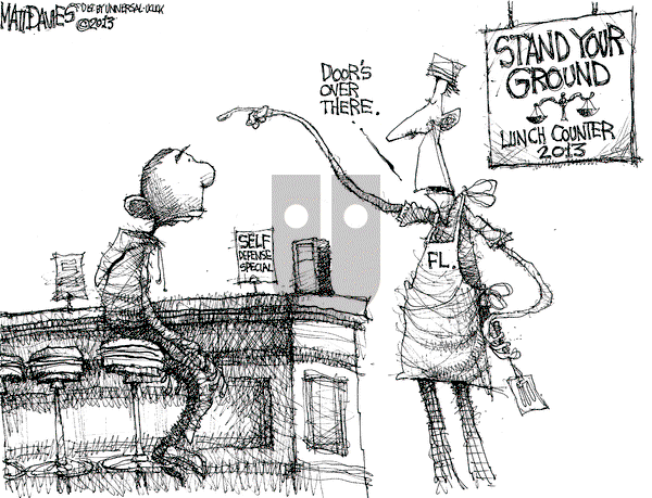 Matt Davies - Wednesday July 17, 2013 Comic Strip