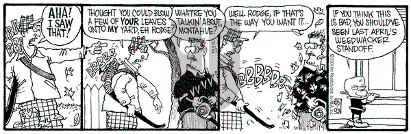 Monty on Monday November 27, 2006 Comic Strip