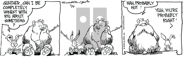 The Grizzwells - Tuesday November 2, 2004 Comic Strip