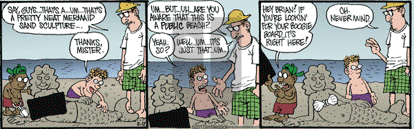 Monty on Thursday August 17, 2017 Comic Strip