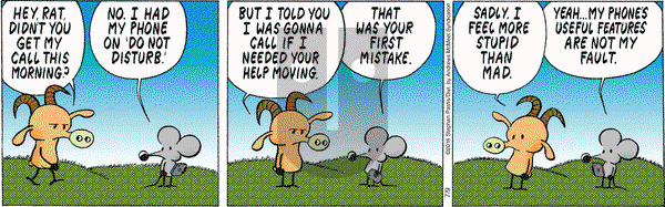 Pearls Before Swine on Monday July 9, 2018 Comic Strip