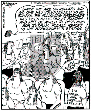 Close to Home on Thursday May 13, 1999 Comic Strip