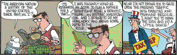Monty on Thursday April 10, 2014 Comic Strip