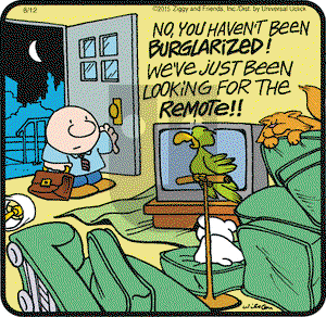 Ziggy on Wednesday August 12, 2015 Comic Strip