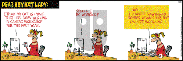 Mike du Jour on Tuesday December 24, 2024 Comic Strip