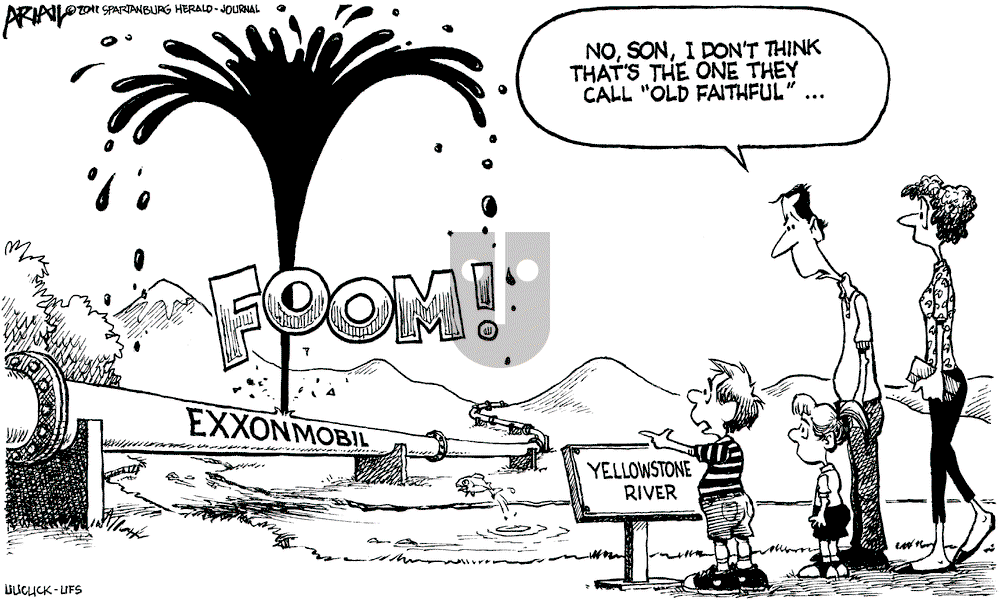 Robert Ariail - Wednesday July 13, 2011 Comic Strip