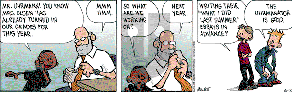 Frazz on Wednesday June 18, 2014 Comic Strip