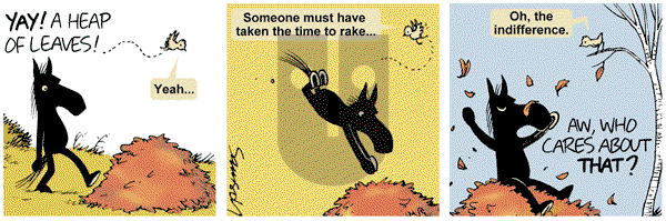 Dark Side of the Horse on Saturday September 11, 2010 Comic Strip