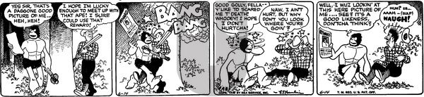 Alley Oop on Friday April 5, 1974 Comic Strip