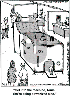 Close to Home on Saturday November 22, 2008 Comic Strip