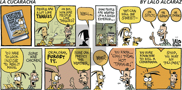 La Cucaracha on Sunday January 7, 2007 Comic Strip