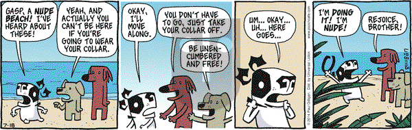 Pooch Cafe on Friday July 18, 2014 Comic Strip