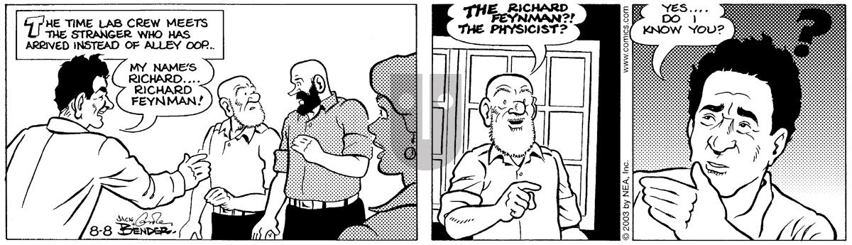 Alley Oop - Friday August 8, 2003 Comic Strip
