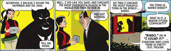 Rip Haywire on Saturday September 29, 2018 Comic Strip