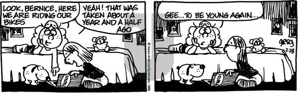 Luann on Friday March 28, 1986 Comic Strip