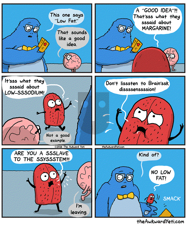 The Awkward Yeti on Friday October 14, 2016 Comic Strip