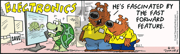 Frank and Ernest on Saturday June 10, 2017 Comic Strip