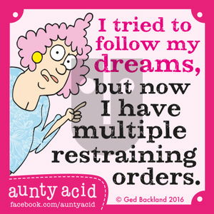 Aunty Acid on Saturday June 4, 2016 Comic Strip