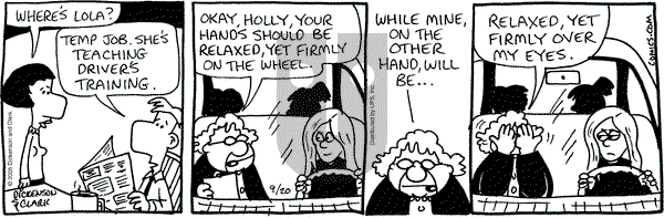 Lola on Tuesday September 20, 2005 Comic Strip