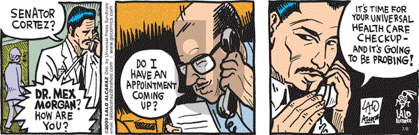 La Cucaracha on Wednesday July 8, 2009 Comic Strip