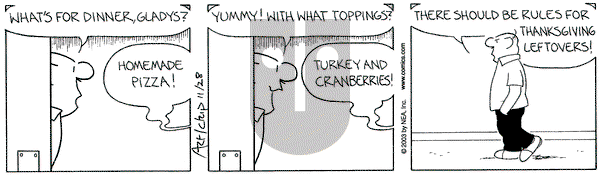 The Born Loser on Friday November 28, 2003 Comic Strip