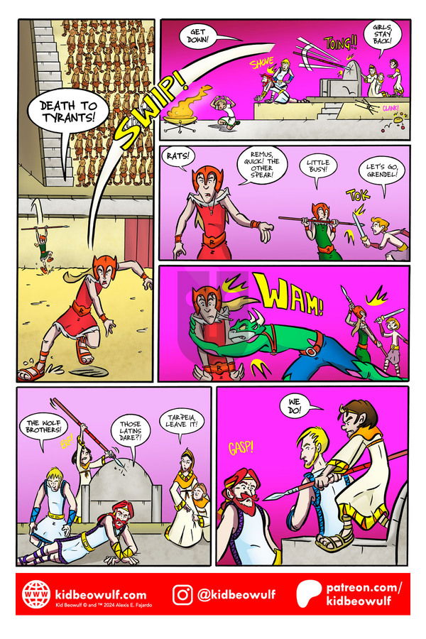 Kid Beowulf on Monday October 28, 2024 Comic Strip