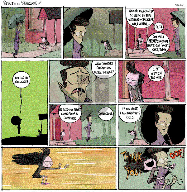 Spirit of the Staircase on Wednesday August 7, 2024 Comic Strip