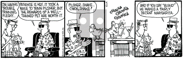 Monty on Thursday April 21, 2005 Comic Strip