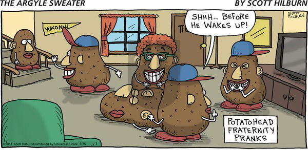 The Argyle Sweater on Sunday May 26, 2013 Comic Strip